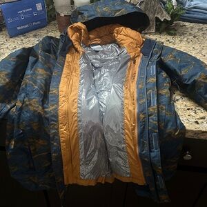 Columbia Orange and Blue Interchange Jacket